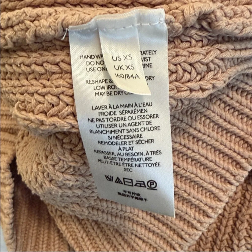 Free People Swim Too Deep Turtleneck Sweater XS
